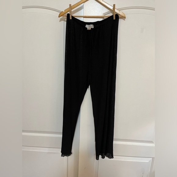 J Valdi Pants - Vintage sheer relaxed fit pants